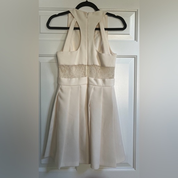 BCBGeneration Little Cream Dress Sz 4 - Picture 2 of 10